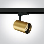SPOT SINA 230V BEC GU10 10W BRASS-NEGRU 65105NT