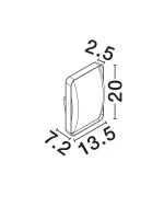 APLICA EXTERIOR LED 11W NEGRU IP65 9030205 - imagine 3