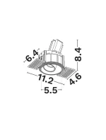 SPOT INCASTRAT LED 6W TRIMLESS ORIENTABIL ALB 9030672 - imagine 3