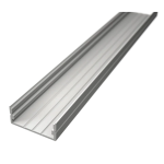 Profil LED Aparent 2m 23.2mm Aluminiu Alb cu Dispersor Opal 103W